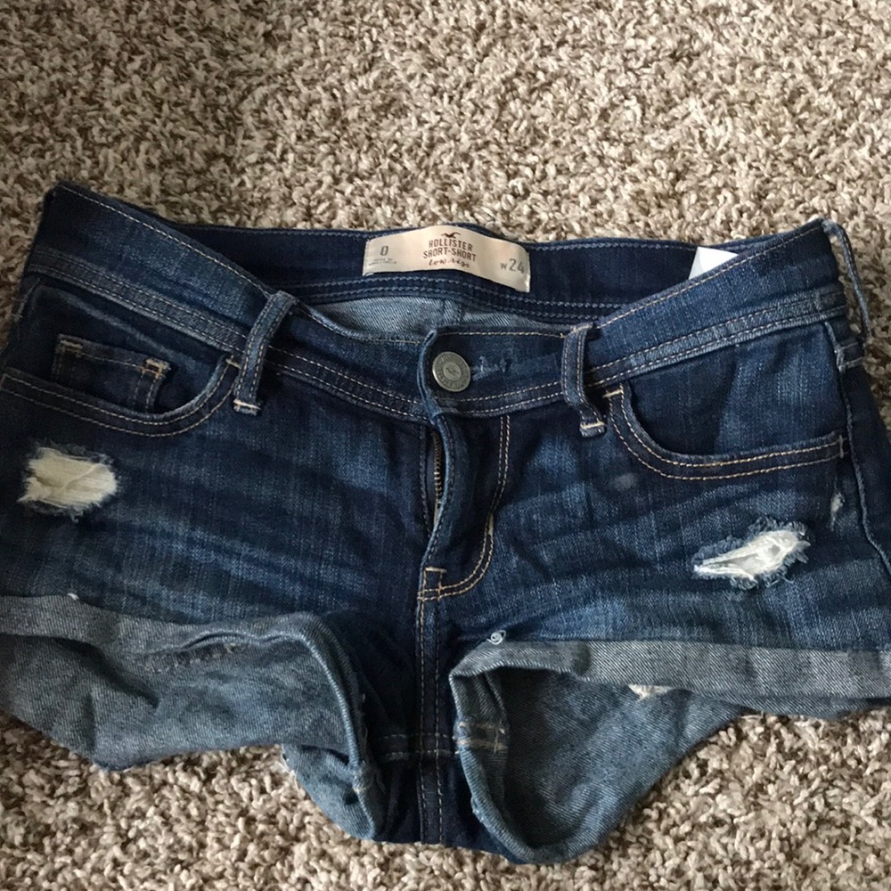 Hollister short short size 0 shorts